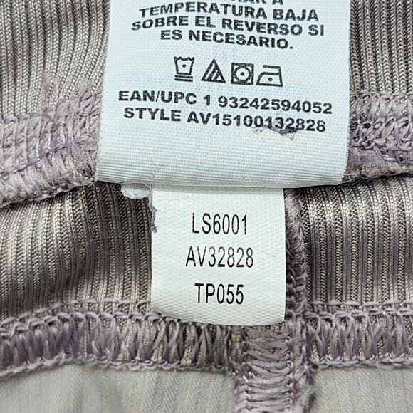 Avia Pants Women XL Tan Taupe Fog Dance Pull On Drawstring Bungie Hem Athleisure - Picture 6 of 11